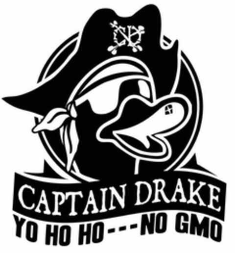 CD CAPTAIN DRAKE YO HO HO - - - NO GMO Logo (USPTO, 03/16/2016)