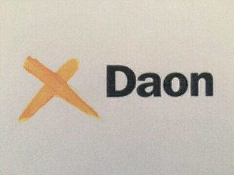 X DAON Logo (USPTO, 21.03.2016)