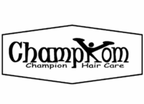 CHAMPKOM CHAMPION HAIR CARE Logo (USPTO, 07/14/2016)