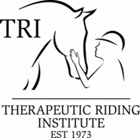 TRI THERAPEUTIC RIDING INSTITUTE EST 1973 Logo (USPTO, 04/11/2017)