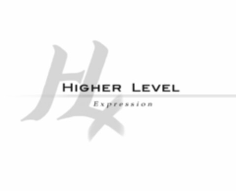 HIGHER LEVEL EXPRESSION HLX Logo (USPTO, 06/29/2017)