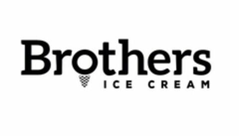 BROTHERS ICE CREAM Logo (USPTO, 22.08.2017)