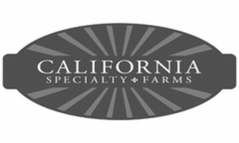 CALIFORNIA SPECIALTY FARMS Logo (USPTO, 11.09.2017)