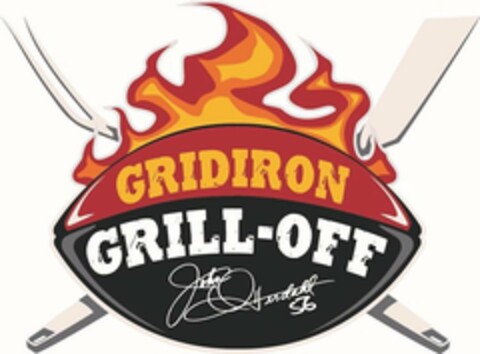 GRIDIRON GRILL-OFF JOHN OFFERDAHL 56 Logo (USPTO, 10/09/2017)