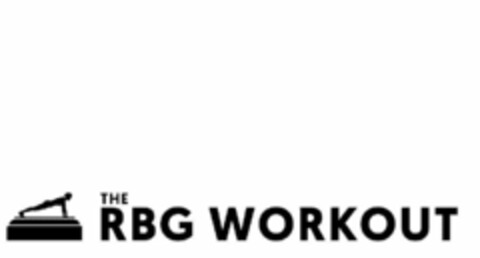 THE RBG WORKOUT Logo (USPTO, 24.10.2017)