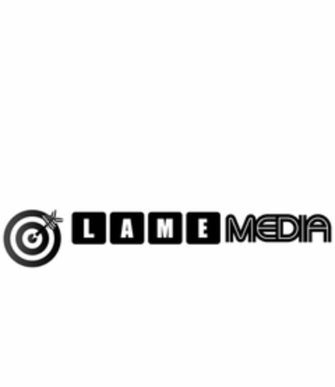 LAME MEDIA Logo (USPTO, 06.11.2017)