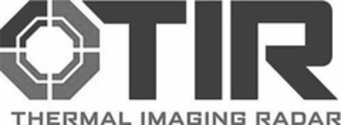 TIR THERMAL IMAGING RADAR Logo (USPTO, 06.12.2017)