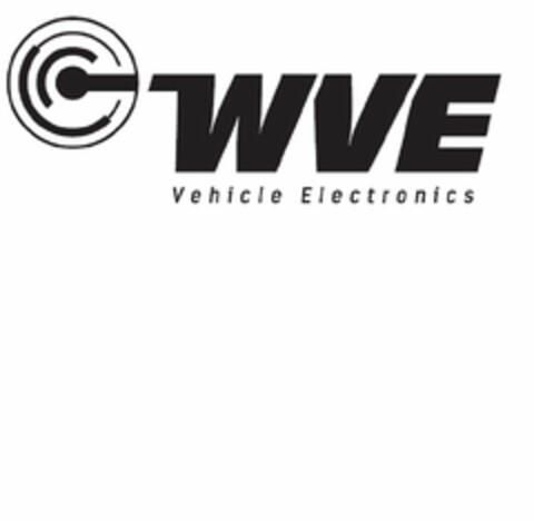 WVE VEHICLE ELECTRONICS Logo (USPTO, 28.03.2018)