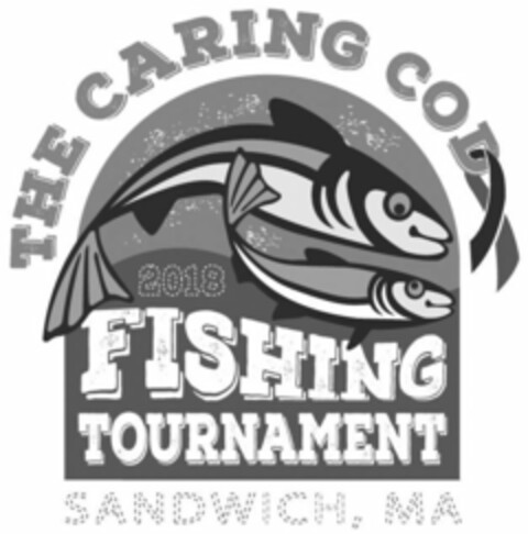 THE CARING COD FISHING TOURNAMENT Logo (USPTO, 07/09/2018)