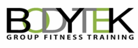 BODYTEK GROUP FITNESS TRAINING Logo (USPTO, 11.07.2018)