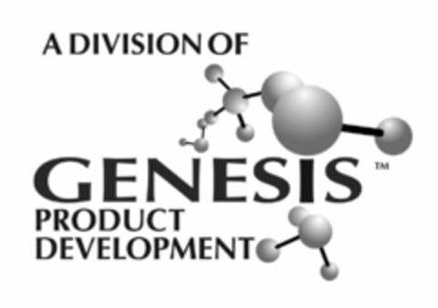 A DIVISION OF GENESIS PRODUCT DEVELOPMENT Logo (USPTO, 02.01.2019)