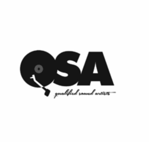 QSA QUALIFIED SOUND ARTISTS Logo (USPTO, 03/12/2019)