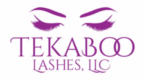 TEKABOO LASHES, LLC Logo (USPTO, 11.05.2019)