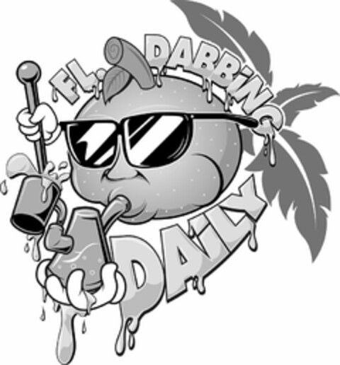 FL. DABBING DAILY Logo (USPTO, 06/07/2019)