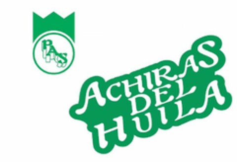 PAS ACHIRAS DEL HUILA Logo (USPTO, 17.12.2019)