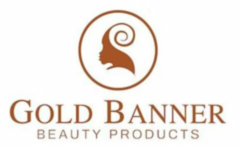 GOLD BANNER BEAUTY PRODUCTS Logo (USPTO, 08.05.2020)