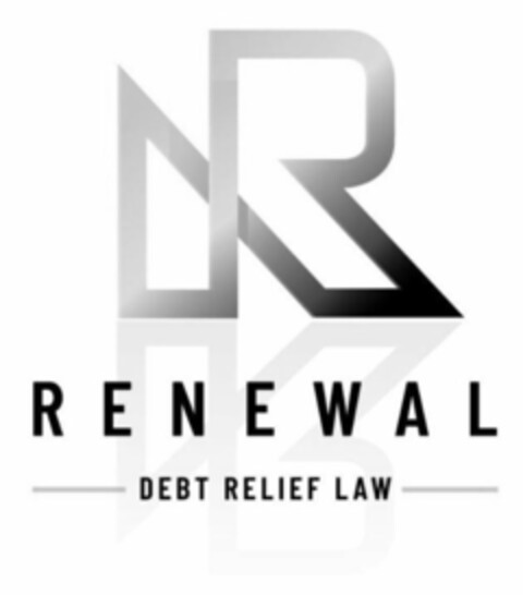R RENEWAL DEBT RELIEF LAW Logo (USPTO, 06/22/2020)