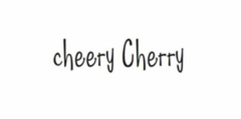 CHEERY CHERRY Logo (USPTO, 20.07.2009)