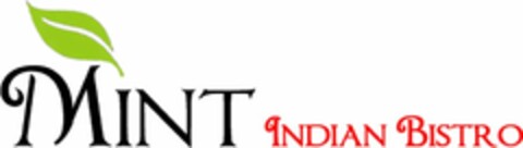 MINT INDIAN BISTRO Logo (USPTO, 09/22/2009)