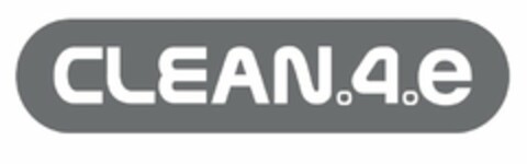 CLEAN.4.E Logo (USPTO, 02.10.2009)
