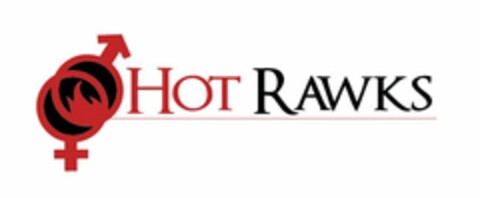 HOT RAWKS Logo (USPTO, 14.10.2009)