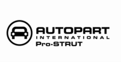 AUTOPART INTERNATIONAL PRO-STRUT Logo (USPTO, 06/24/2010)