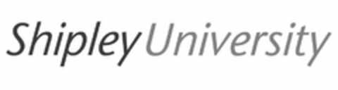 SHIPLEY UNIVERSITY Logo (USPTO, 10.07.2010)