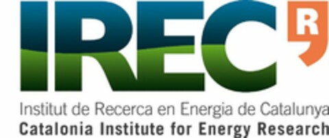 IREC R INSTITUT DE RECERCA EN ENERGIA DE CATALUNYA CATALONIA INSTITUTE FOR ENERGY RESEARCH Logo (USPTO, 28.07.2010)