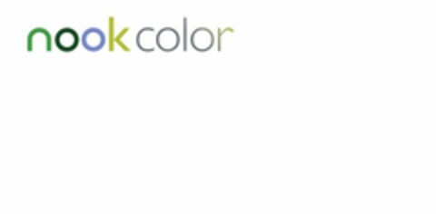 NOOK COLOR Logo (USPTO, 10/26/2010)