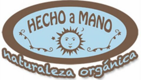 HECHO A MANO NATURALEZA ORGÁNICA Logo (USPTO, 27.12.2010)