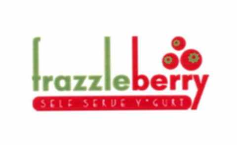 FRAZZLEBERRY SELF SERVE Y°GURT Logo (USPTO, 02/15/2011)