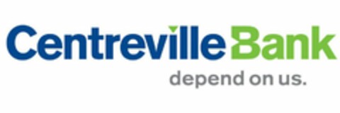 CENTREVILLE BANK DEPEND ON US. Logo (USPTO, 24.05.2011)