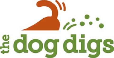 THE DOG DIGS Logo (USPTO, 11/01/2011)