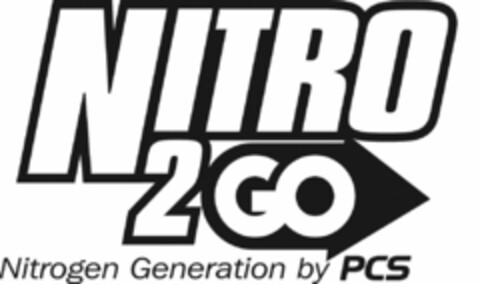 NITRO2GO NITROGEN GENERATION BY PCS Logo (USPTO, 14.02.2012)