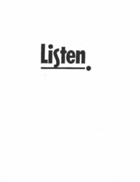 LISTEN Logo (USPTO, 19.04.2012)