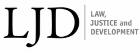 LJD LAW, JUSTICE AND DEVELOPMENT Logo (USPTO, 05/11/2012)