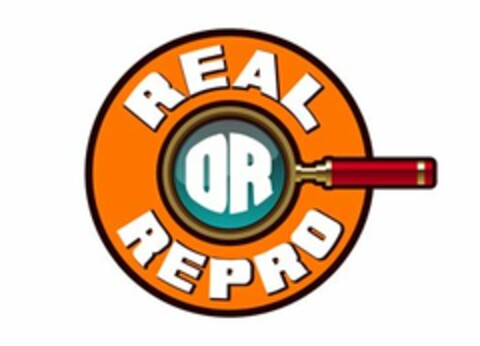 REAL OR REPRO Logo (USPTO, 25.06.2012)