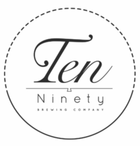 TEN NINETY BREWING COMPANY Logo (USPTO, 11.07.2012)