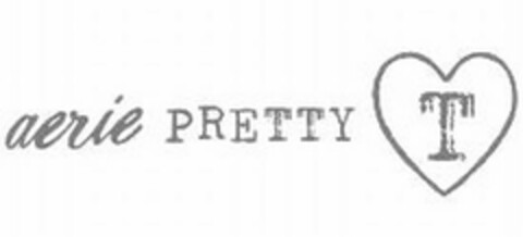 AERIE PRETTY T Logo (USPTO, 25.07.2012)