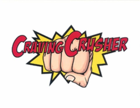 CRAVING CRUSHER Logo (USPTO, 08/16/2012)