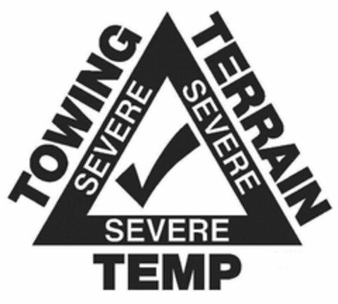 TOWING TERRAIN TEMP SEVERE SEVERE SEVERE Logo (USPTO, 02/01/2013)