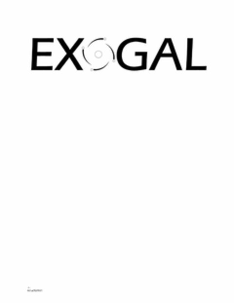 EXOGAL Logo (USPTO, 05/21/2013)