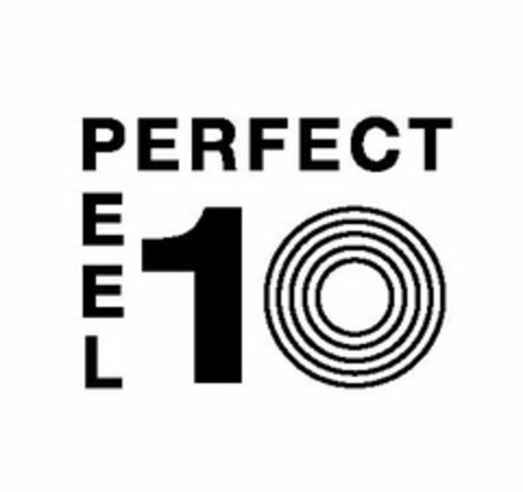 PERFECT 10 PEEL Logo (USPTO, 07/30/2013)