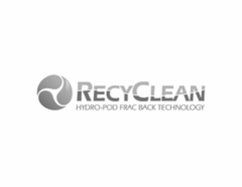 RECYCLEAN HYDRO-POD FRAC BACK TECHNOLOGY Logo (USPTO, 09/27/2013)