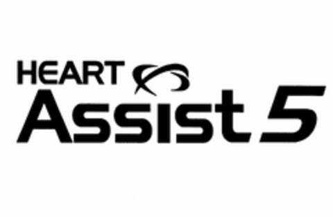 HEARTASSIST 5 Logo (USPTO, 01.11.2013)