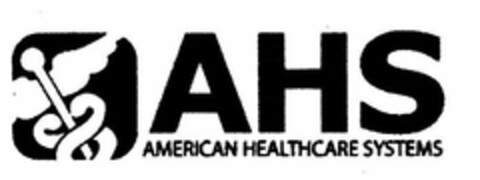 AHS AMERICAN HEALTHCARE SYSTEMS Logo (USPTO, 29.01.2014)