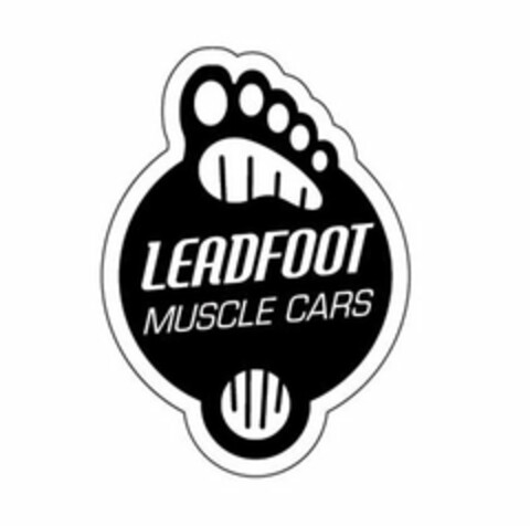 LEADFOOT MUSCLE CARS Logo (USPTO, 01.04.2014)