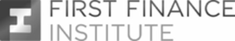 FIF FIRST FINANCE INSTITUTE Logo (USPTO, 11.06.2014)