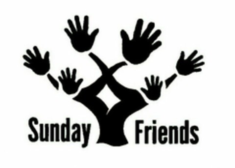 SUNDAY FRIENDS Logo (USPTO, 08/14/2014)