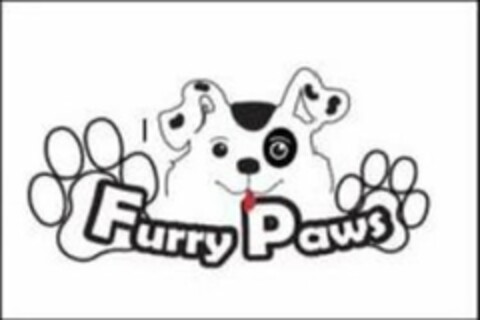 FURRY PAWS Logo (USPTO, 23.01.2015)